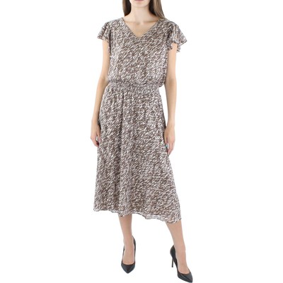 

Женское коричневое длинное официальное платье MSK  BHFO 1206, Tan