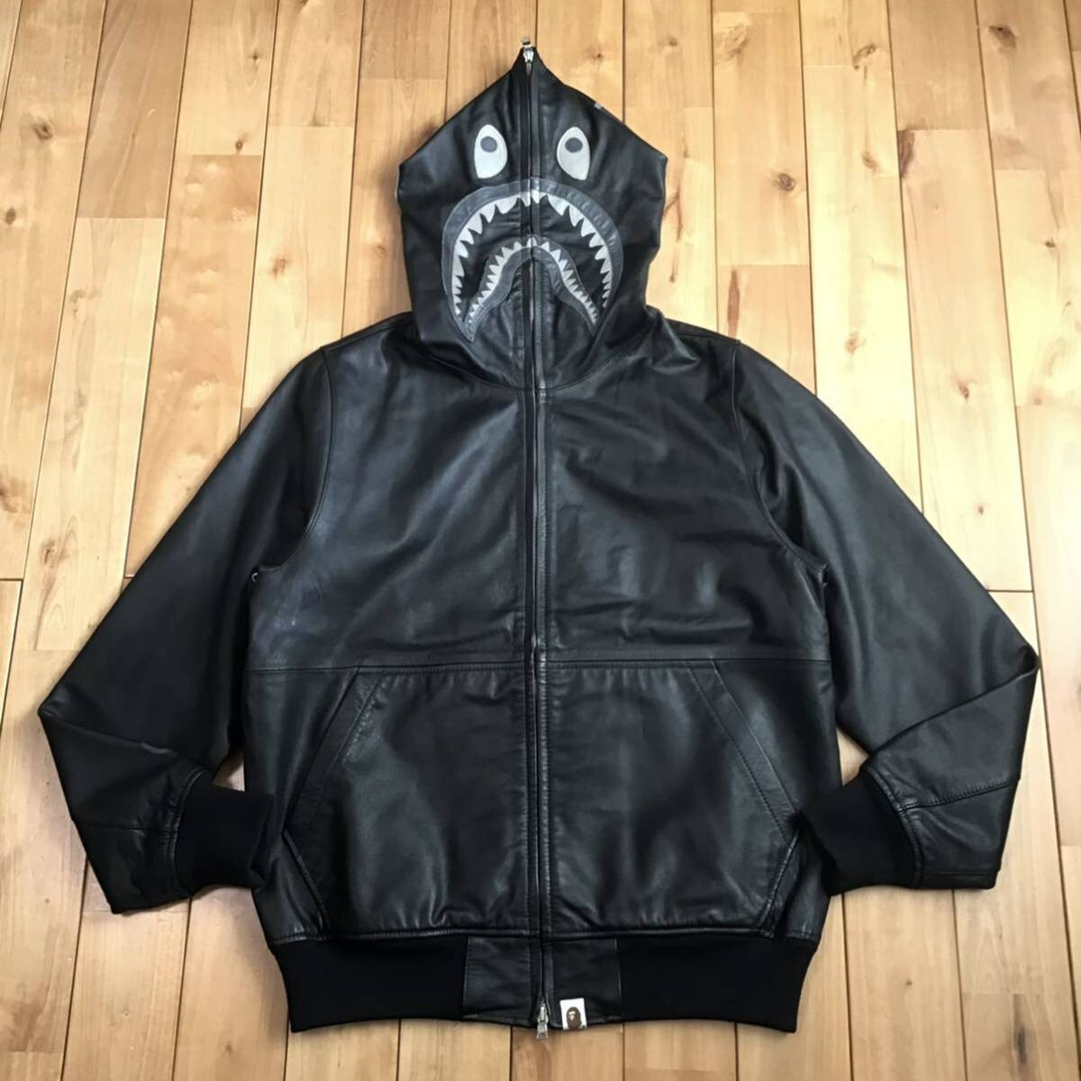 ジャケット・アウター 00s japanese label leather hoodie jacket $_57.JPG?set_id=880000500F