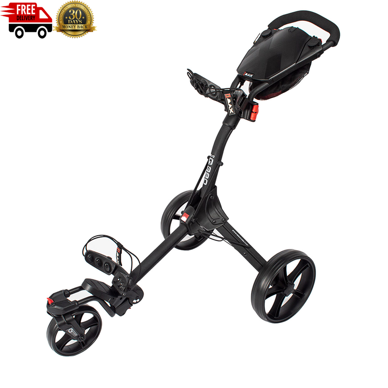 Push Cart, Front Wheel Turns 360&deg;, Golf Accessories Freeship