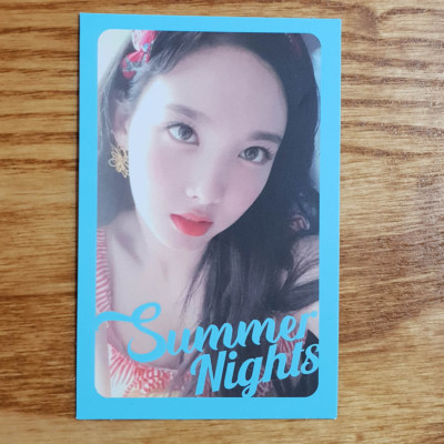 Collectables Twice 2nd Special Album Summer Night Nayeon B Photo Card Official Other Non Sport Card Merch Utit Vn