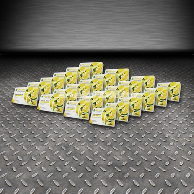 КОРОБКА ОСВЕЖИТЕЛЯ ВОЗДУХА ДЛЯ АВТОМОБИЛЯ/ОФИСА/ДОМА С АРОМАТОМ СВЕЖЕГО ЛИМОНА X24 TREEFROG XTREME