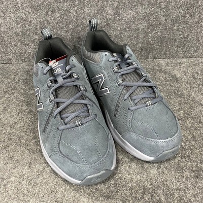 NEW BALANCE 608v5 Training Shoes Men's Size US 9.5 2E Black Grey