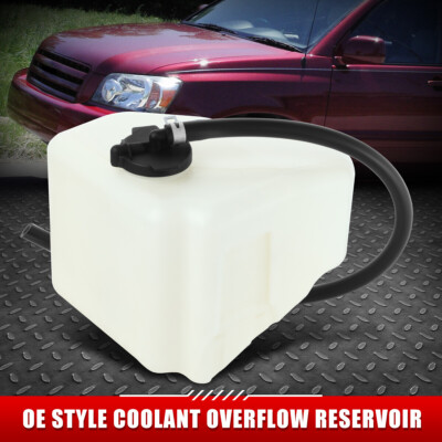 ДЛЯ 04-07 TOYOTA HIGHLANDER OE ПЕРЕЛИВНОЙ БАЧОК ОХЛАЖДАЮЩЕЙ ЖИДКОСТИ OE БУТЫЛКА + КРЫШКА + ШЛАНГ