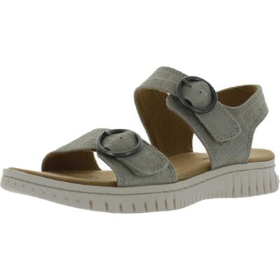 

Comfortiva Womens Copley Flats Glitter Flatform Sandals Shoes BHFO 9052, Moonstone grey, Copley
