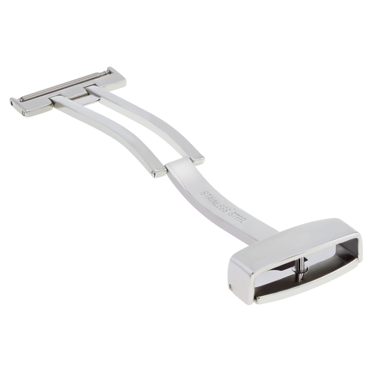 14-16-18-20-22-24MM SINGLE FOLD FOR DEPLOYMENT CLASP WATCH BUCKLE STAINLESS STEE