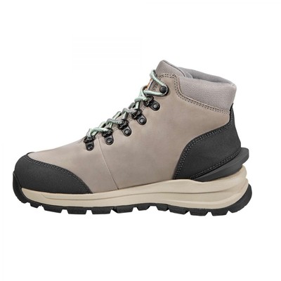 Pre-owned Carhartt Women's 5" Gilmore Soft Toe Waterproof Hiker Work Boot Gray - Fh5057-w,