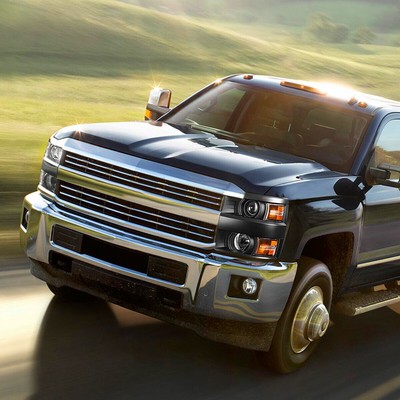 For 15-19 Chevy Silverado 2500HD/3500HD Projector Headlights/Lamps Black/Amber