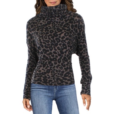 

Женская черная блузка из полиэстера с животным принтом Sanctuary, рубашка  BHFO 7293, Classy mink