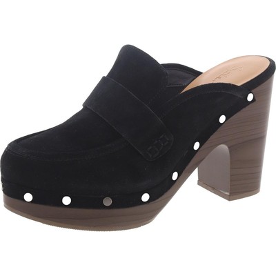 Великолепные женские слипоны Vesta черного цвета с острым носком на среднем каблуке 8,5 (B,M) BHFO 9804