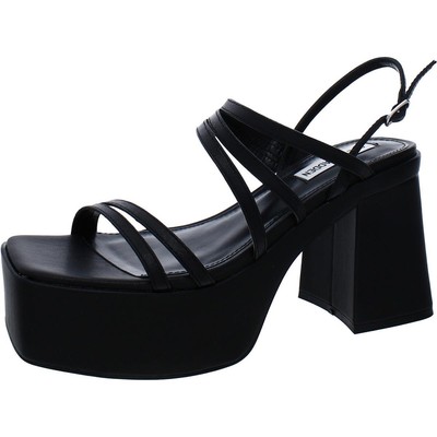 Steve Madden Женские босоножки на платформе с квадратным носком и блочным каблуком BHFO 2926