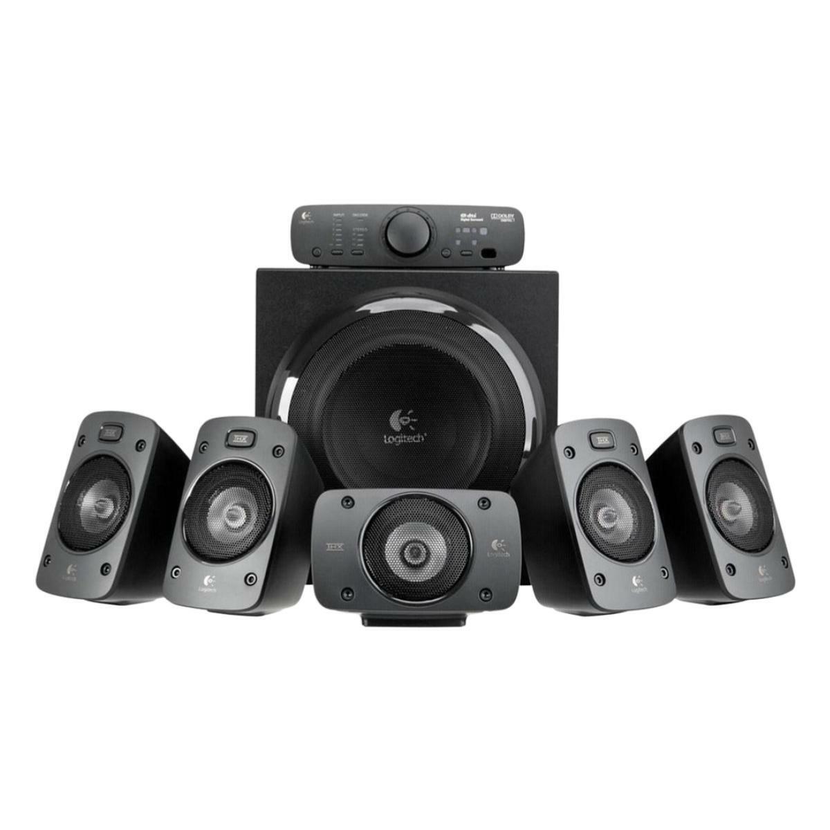 Logitech Z906 5.1 Surround Sound Speaker System - THX, Dolby