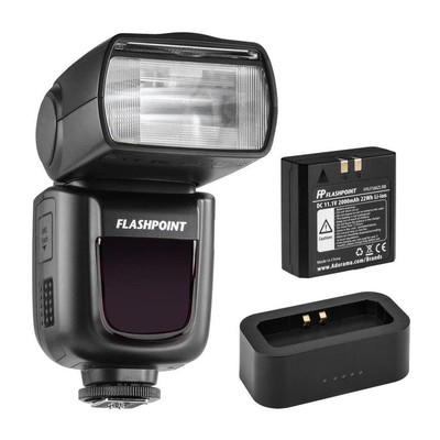 Литий-ионная ручная вспышка Flashpoint Zoom R2 Накамерная вспышка Speedlight (V850II) + зарядное устройство USB