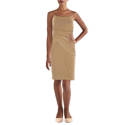 

Платье миди для коктейля и вечеринки Significant Other Womens Evelyn Brown Midi  BHFO 9653, Коричневый