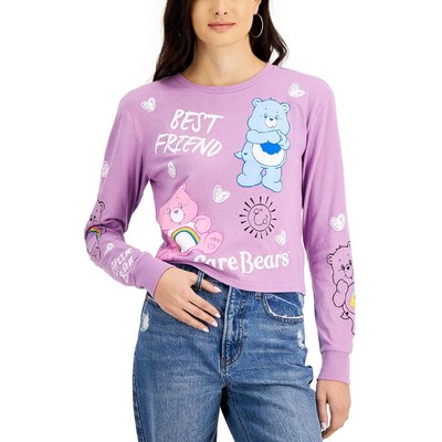 

Фиолетовая футболка с мультяшным рисунком Freeze Womens Care Bears для юниоров  BHFO 5637, Light purple