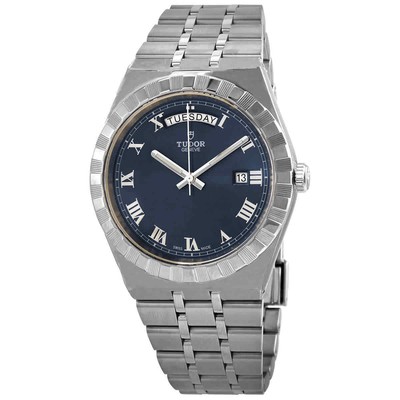 Часы Tudor Royal с автоматическим синим циферблатом 41 мм M28600-0005