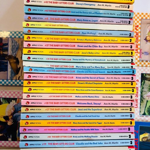 The Babysitters Club Huge Lot Of 55 Books By Ann M. Martin