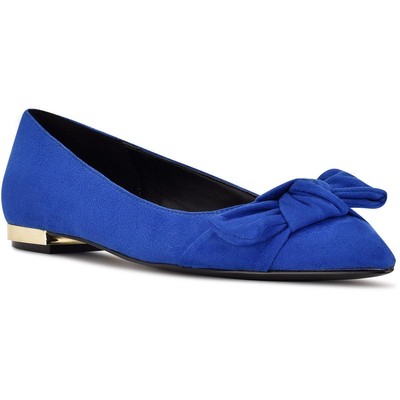 

Женские балетки Nine West из искусственной замши с острым носком BHFO 6941, WNFAVS2