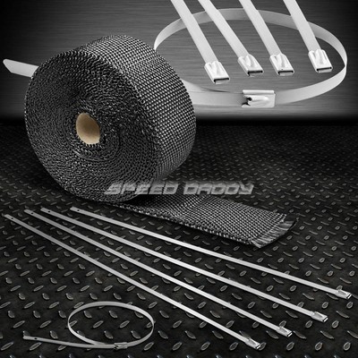 25/7,5 М2 КОЛЛЕКТОРНЫЙ КОЛЛЕКТОР CATBACK BLACK HEAT WRAP + ЗАСТЕЖКА-МОЛНИЯ ИЗ НЕРЖАВЕЮЩЕЙ СТАЛИ СЕРЕБРИСТОГО ЦВЕТА