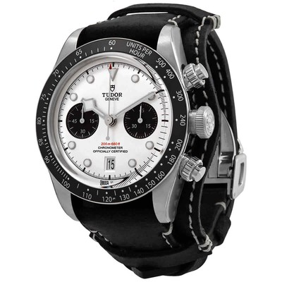Tudor Black Bay Chrono Chronograph White Dial Men's Watch M79360N-0006
