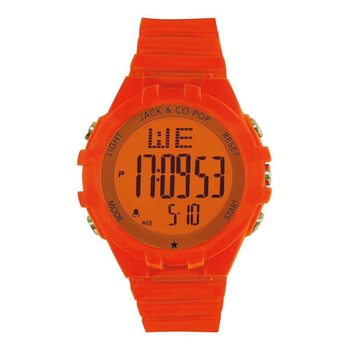 OROLOGIO UOMO JACK&CO POP DIGITALE,MULTIUNZIONE,ILLUMINAZIONE