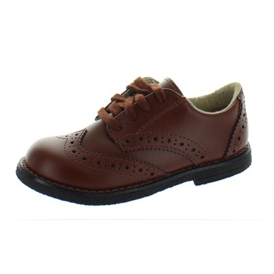 

Footmate Logan Brown Модельные туфли для малышей Shoes 7 Medium (D) Toddler BHFO 6747, Cognac burnished