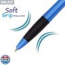 Sikao Pens Bulk, 60 Pack Gripped Slimster Ballpoint Pens Black Ink 1.0mm Medium Point Smooth Writing, Click Pens with Comfort Grip for Teachers, Students, Restaurant Servers, School and Office Use