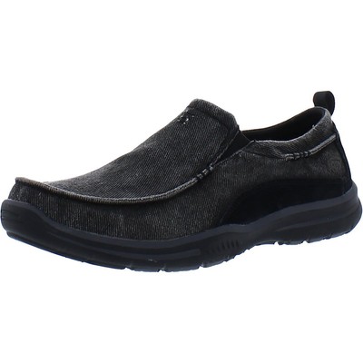 

Черные парусиновые лоферы Skechers Elected Drigo 9 Medium (D) BHFO 9299, Черный, Elected Drigo