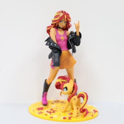 Sunset Shimmer Action Figure My Little Pony Bishoujo Princess Statue 8in Toy New