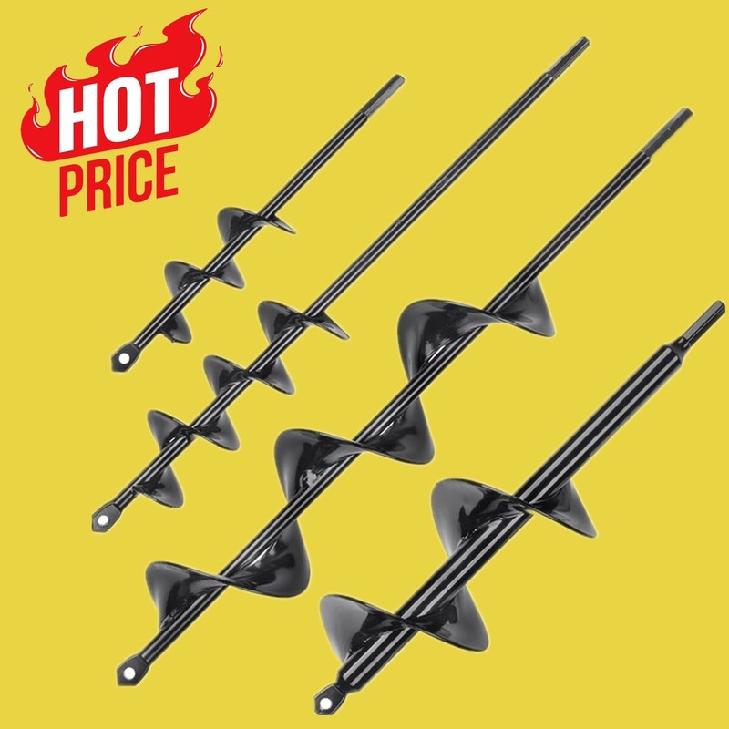 Gartenbohrer Erdbohrer FÃ¼R Bohrmaschine Schnecken Spiralbohrer Pfahlbohrer Dhlde