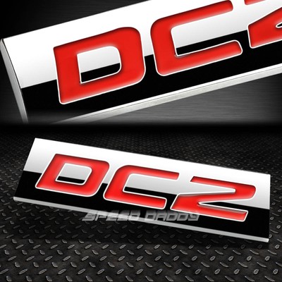 МЕТАЛЛИЧЕСКАЯ РЕШЕТКА БАГАЖНИКА ДЛИНОЙ 3 М, ЭМБЛЕМА, НАКЛЕЙКА С ЛОГОТИПОМ, ЗНАЧОК С ОТДЕЛКОЙ, ПОЛИРОВАННАЯ КРАСНАЯ НАДПИСЬ DC2