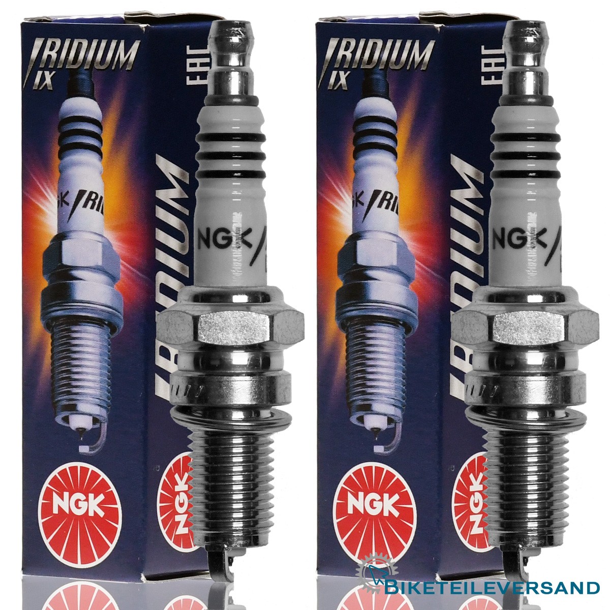 2X NGK Zündkerze CR8EIA-9 Originalersatzteil Iridium 4286