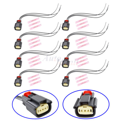 8X Ignition Coil Connector Plug For Ford 2013-2019 V6 V8 Flex F150 9U2Z14S411EA
