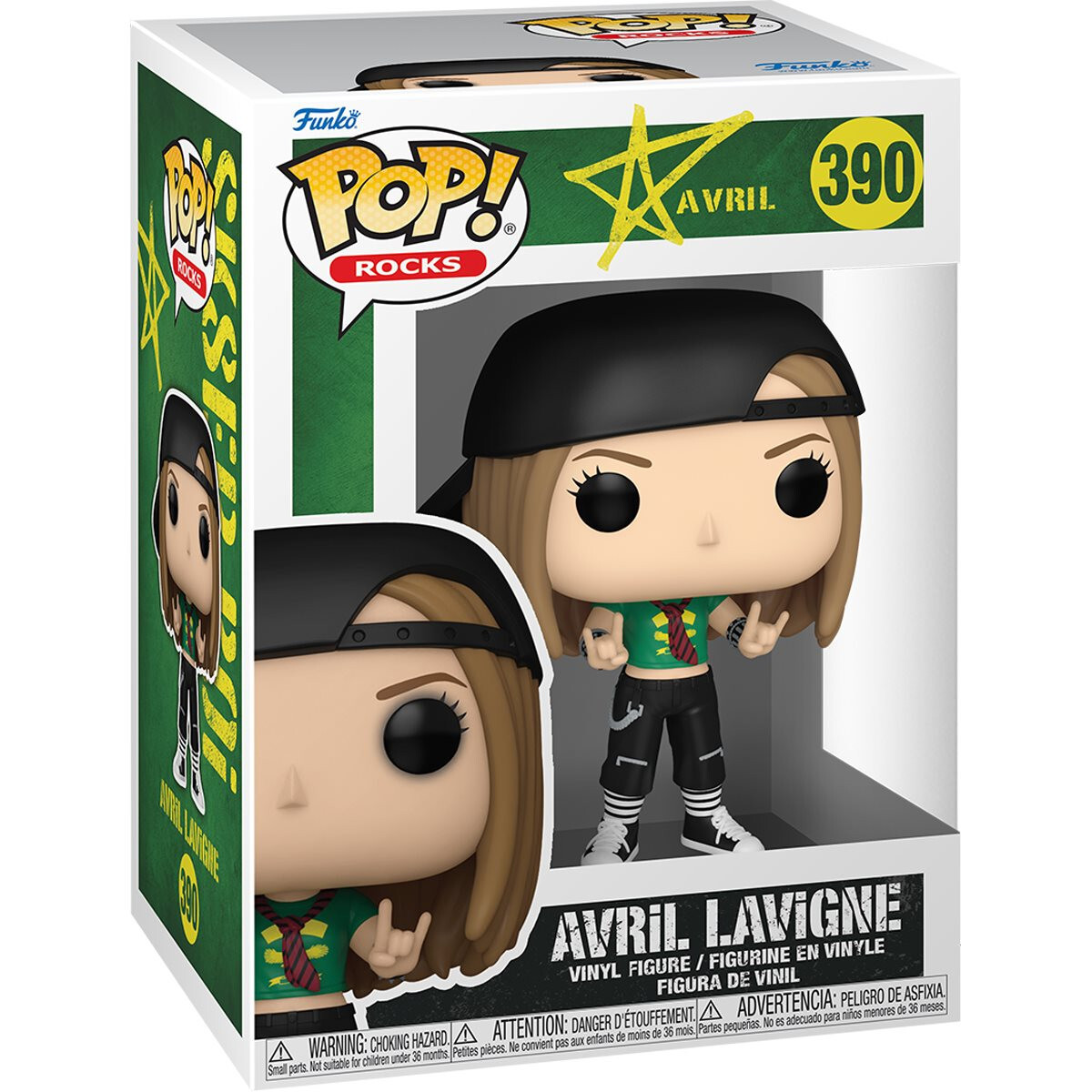 Avril Lavigne Sk8ter Boi Funko Pop! Rocks Vinyl Figure #390