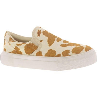 

Coconuts by Matisse Женские кожаные кроссовки без шнуровки с градиентом Обувь BHFO 8444, Tan/cow, Gradient