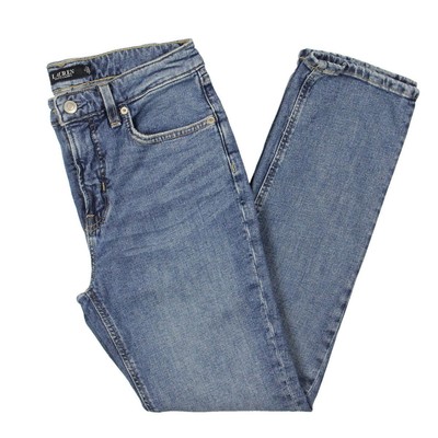 

Женские эластичные прямые джинсы до щиколотки Lauren Ralph Lauren BHFO 4388, Синий, 200881825001