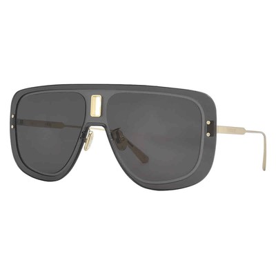 Pre-owned Dior Ultra Smoke Shield Ladies Sunglasses Cd40029u 10a 99 Cd40029u 10a 99 In Gray