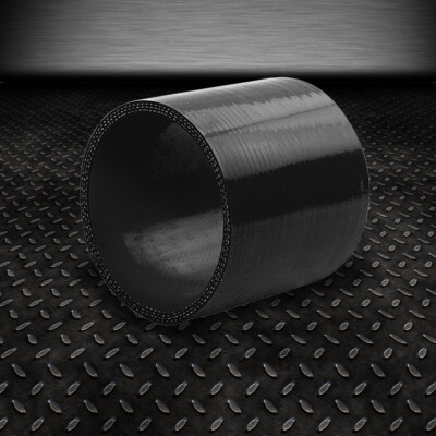 3,5 3-СЛОЙНЫЙ ПРЯМОЙ ТРУБОПРОВОД ТУРБОНАДДУВА/ВПУСКА/ПРОМЕЖУТОЧНОГО ОХЛАДИТЕЛЯ, СИЛИКОНОВЫЙ СОЕДИНИТЕЛЬНЫЙ ШЛАНГ ЧЕРНОГО ЦВЕТА