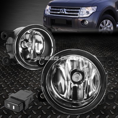 ДЛЯ 10-15 MIT MONTERO SPORT PB/PC ПРОЗРАЧНАЯ ЛИНЗА OE ПРОТИВОТУМАННАЯ ФАРА ДАЛЬНЕГО СВЕТА + ВЫКЛЮЧАТЕЛЬ