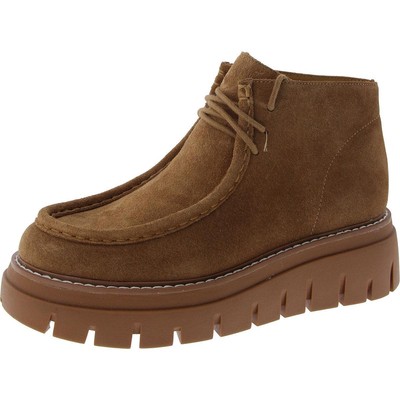 Женские ботильоны на шнуровке из замши Treasure Tan 7.5 Medium (B,M) BHFO 9547