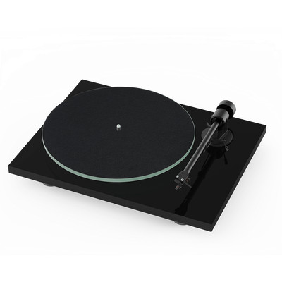 Pro-Ject T1 Phono BT Bluetooth Manual Belt-Drive Turntable w/ Ortofon OM5e Cartr