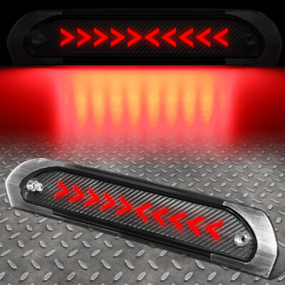 [СВЕТОДИОД С ПОСЛЕДОВАТЕЛЬНОЙ СТРЕЛКОЙ] ДЛЯ ТРЕТЬЕГО СТОП-СИГНАЛА DODGE RAM 1500-3500 CARBON 02-09