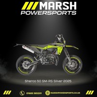 Sherco 50 SM-RS Factory Silver - Sherco Main Dealer - Reserve NOW!