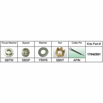 Solas SB-PKT Suzuki Kit Assembly 20-30HP #17042501