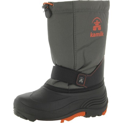 Женские зимние теплые сапоги до середины икры Kamik Womens ROCKET W серого цвета шириной 5 см (C, D, W) BHFO 5365