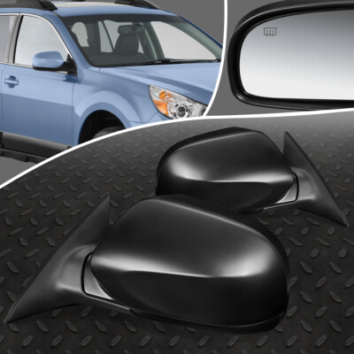 ДЛЯ 11-14 SUBARU LEGACY OUTBACK ПАРА OE STYLE POWER + БОКОВОЕ ЗЕРКАЛО ЗАДНЕГО ВИДА С ПОДОГРЕВОМ