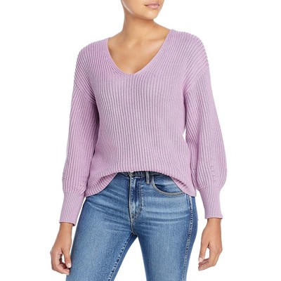 

Женский однотонный пуловер Tommy Bahama Coasta Sienna, фиолетовый однотонный свитер, топ  BHFO 6767, Lavender herb