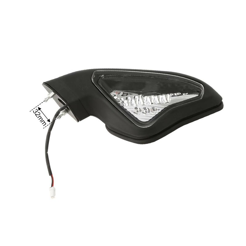 Rearview Mirror W/ Signal Light For DUCATI 848 1098 1098S 1098R 1198 1198S 1198R