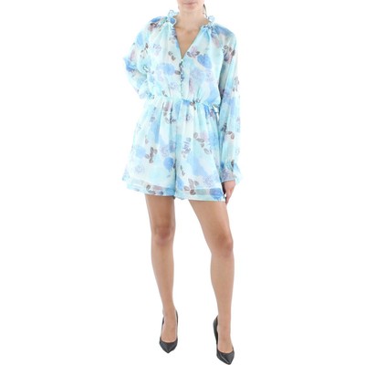 

Женский мини-комбинезон с цветочным принтом Beulah BHFO 4174