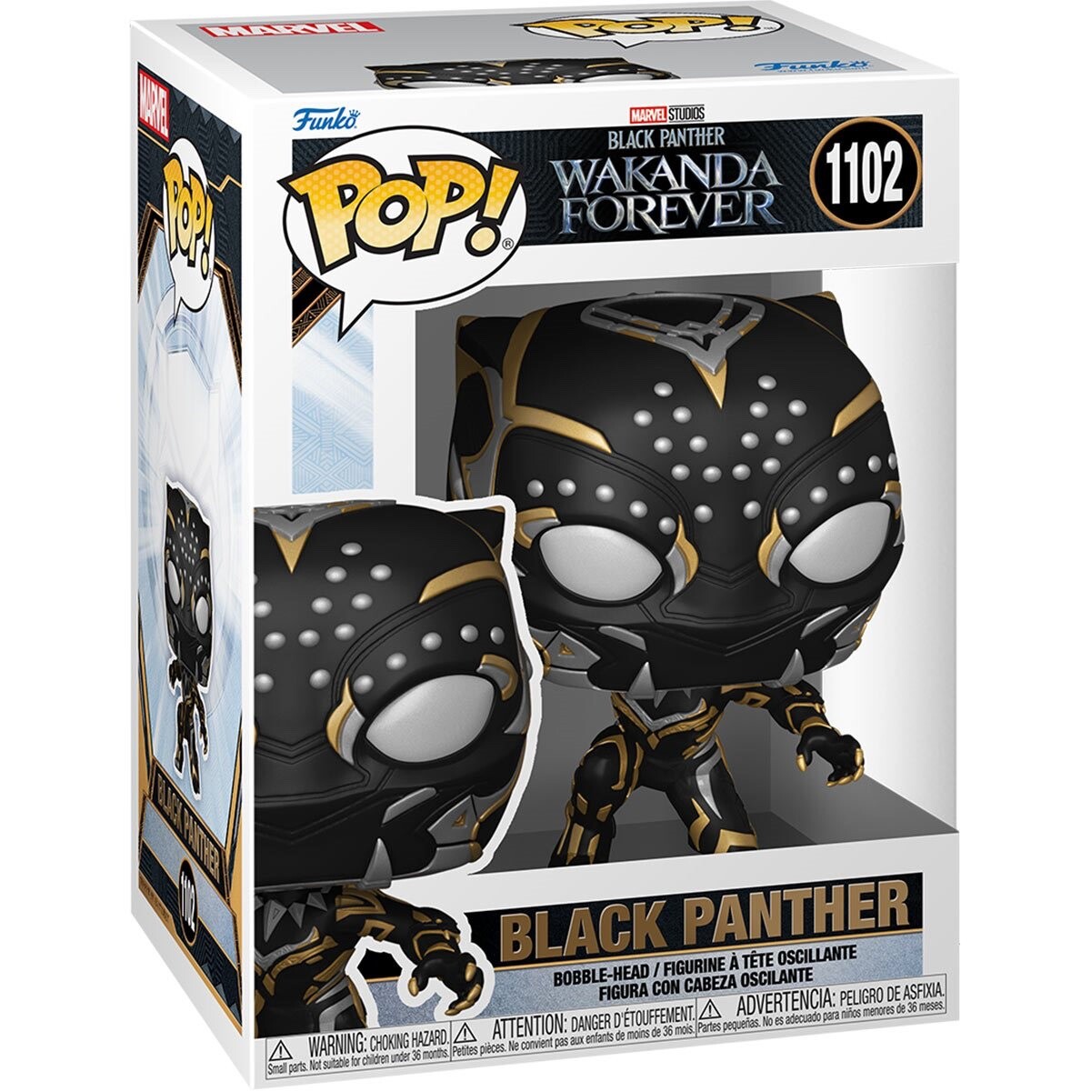 Funko Pop! Movies Marvel #1102 BLACK PANTHER: Wakanda