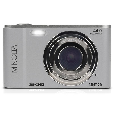 Minolta Minolta MND20 44-мегапиксельная цифровая камера Ultra HD 2,7K (серебристая) # MND20-S